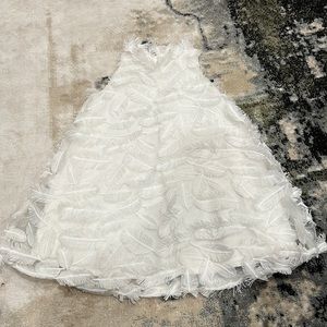 Janie and jack feather dress size 3